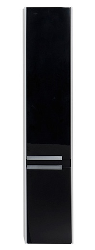 Aquanet Пенал для ванной "Тиволи" черный – фотография-4