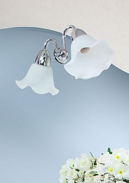 Бриклаер Тумба с раковиной Лючия 70 белый глянец/золото – фотография-2