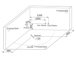 Gemy Акриловая ванна G9082 B – фотография-5