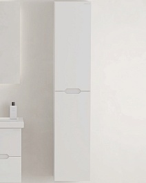 Onika Шкаф пенал Айленд 30 подвесной белый – фотография-4