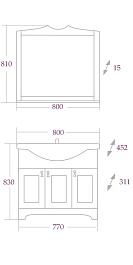 Onika Зеркало Сен-Луи 80.00 – фотография-4