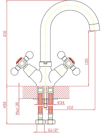 Zollen Смеситель Essen ES52420522 – фотография-2