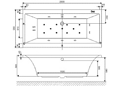 Excellent Акриловая ванна Pryzmat 200x90 – фотография-7