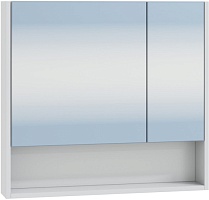 СанТа Зеркальный шкаф Сити 70 белый