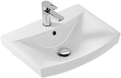 Onika Мебель для ванной Харпер 50.10 белая глянцевая/мешковина – фотография-10