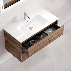 Sancos Тумба под раковину Libra 90 дуб чарльстон – фотография-3