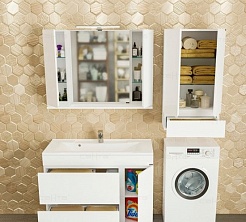 СанТа Зеркальный шкаф Марс 100 – фотография-4