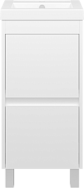 Misty Тумба под раковину Алиса 40 белая – фотография-1