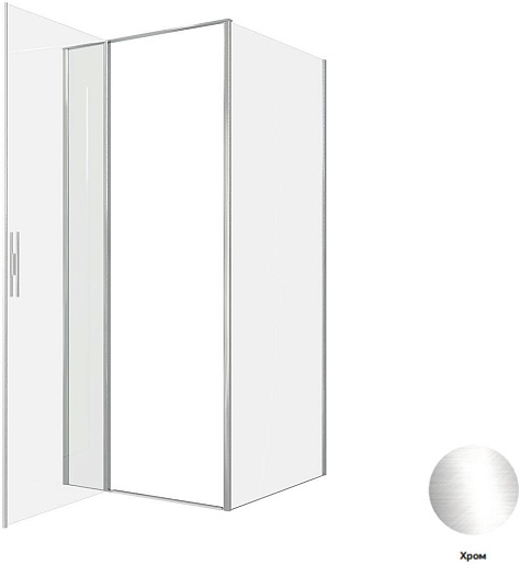 Allen Brau Душевой уголок Priority 90x90 3.31025.00/3.31043.00 хром – картинка-3
