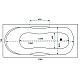 Relisan Eco Plus Акриловая ванна Мега 170х75 – фотография-5