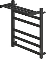 Point Полотенцесушитель электрический Меркурий П5 500x600 PN83856PB с полкой черный