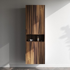Am.Pm Ниша для хранения Func 60x25 темное дерево – фотография-4