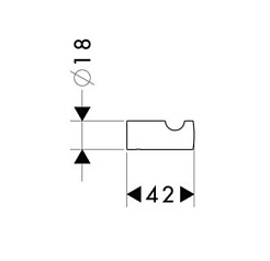 Hansgrohe Крючок PuraVida – фотография-3