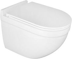 Azario Унитаз подвесной Fora AZ-0017-UQ3 безободковый белый