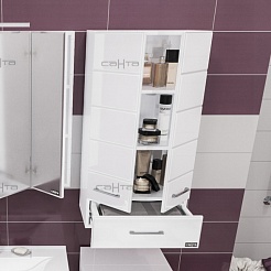 СанТа Шкаф подвесной Омега 480х900 – фотография-2