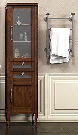 Opadiris Шкаф-пенал для ванной Мираж 45 R орех – фотография-1