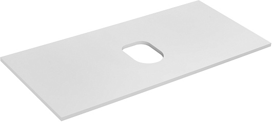 Акватон Мебель для ванной с белой столешницей Либерти 100 Лола дуб эльвезия – картинка-7