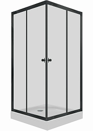 Triton Душевой уголок Вента Блэк 100/100 Щ0000054463 – фотография-1