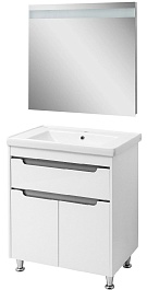 Ceruttispa Мебель для ванной Эмилия grey 70 – фотография-1