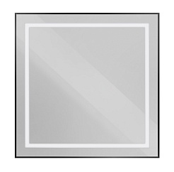 BelBagno Зеркало SPC-KRAFT-800-800-SENS-NERO – фотография-1