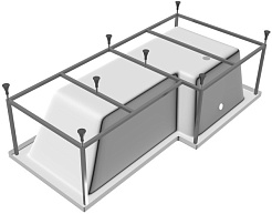 Vayer Каркас для ванны Options 165 – фотография-1