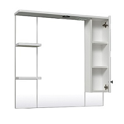 Runo Зеркало-шкаф для ванной Турин 85 – фотография-2