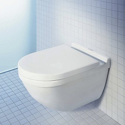 Duravit Унитаз подвесной Starck 3 2225090000 с микролифтом – фотография-5