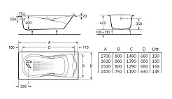 Roca Ванна чугунная Haiti 2332G000R (150х80) – фотография-8