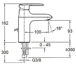 Jacob Delafon Смеситель Kumin E98827-CP – фотография-5