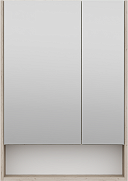 Misty Мебель для ванной Мускат 60 дуб галифакс белый/белая – фотография-9