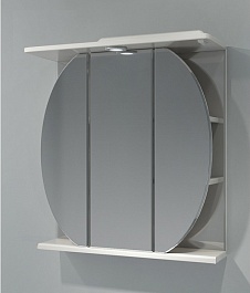 Какса-а Зеркальный шкаф Шар 65 с подсветкой – фотография-2