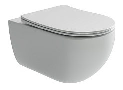 Ceramicanova Подвесной унитаз Long Rimless CN3015 белый – фотография-1