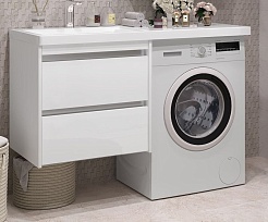  Мебель для ванной Фреш 56 L белый – фотография-5