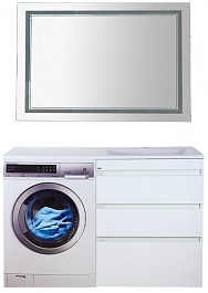 Misty Мебель для ванной Фостер 130 R, 3 ящика – фотография-1