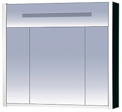 Misty Зеркальный шкаф Джулия 85 черный – фотография-1