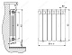 Rifar Радиатор Monolit 500 10 секций 1/2' – картинка-7