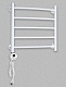 Domoterm Полотенцесушитель Калипсо П5 500x500 E L белый – фотография-6