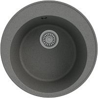 Teymi Мойка кухонная Lina Smart D48 кварцевая серая матовая