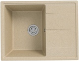 Teymi Мойка кухонная Hanna Smart 62 кварцевая бежевая матовая