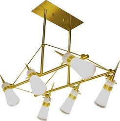 N-Light Люстра P-493/6 потолочная – фотография-1