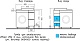 СанТа Тумба с раковиной под стиральную машину Марс 90 L 2 ящика белая/светлое дерево – картинка-24