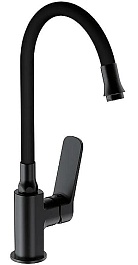 Frap Смеситель для кухни H62 F4462 черный – фотография-1