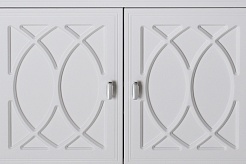 ASB-Woodline Тумба с раковиной Миа 85 мягкий серый – фотография-3