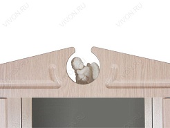 Водолей Зеркальный шкаф Капри 65 L дуб – фотография-2