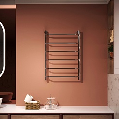 Aringa Полотенцесушитель водяной Римини 80x50 AR03023CH хром – фотография-4