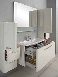 Акватон Тумба с раковиной "Валенсия 110" жемчуг – фотография-2