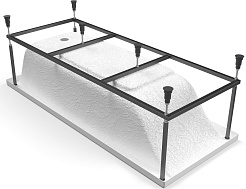 Cersanit Каркас для ванны Zen 170 – фотография-3