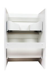 Style Line Тумба для умывальника Даллас 120 Люкс, белая – фотография-4