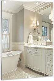 Mixline Зеркало Комфорт Прямоугольник 39 – фотография-1