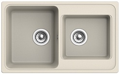 Ewigstein Мойка кухонная Elegant 80D бежевый – фотография-2